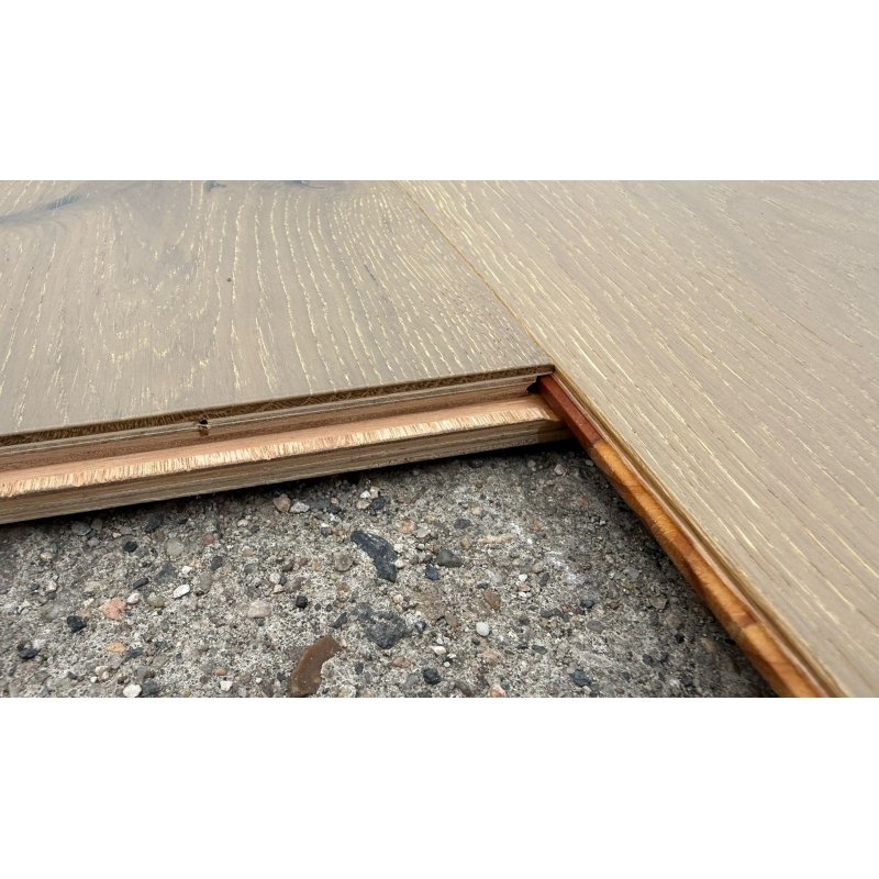 Deska Podłogowa Dębowa XXL Rustic 14(3)x190x1900mm 1-LAM Click Szczotkowana